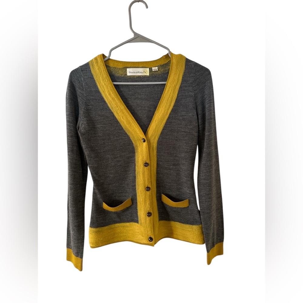 Anthropologie Charlie & Robin Wool Cardigan Size XS